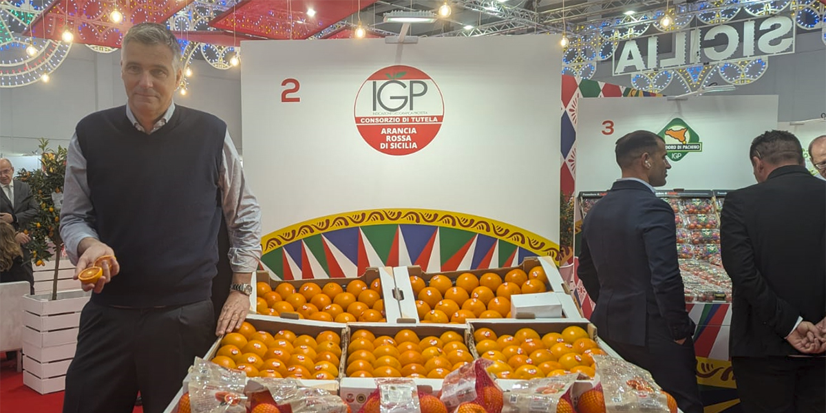 Bilancio positivo per l'Arancia Rossa di Sicilia Igp a Fruit Logistica 